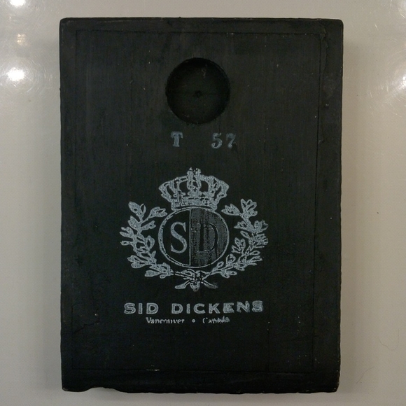 Sid Dickens T-57 "leaves" Memory Block wall tile *Rare & Retired* - Picture 2 of 2